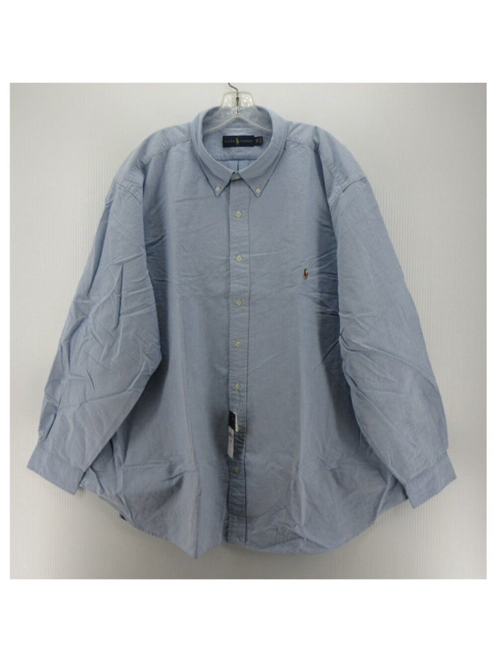 Ralph Lauren Shirt 3XB Big Oxford Cloth OCBD Button Down Flesh Pony